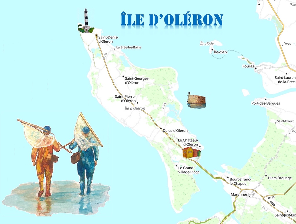 Portrait personnalisé sur carte