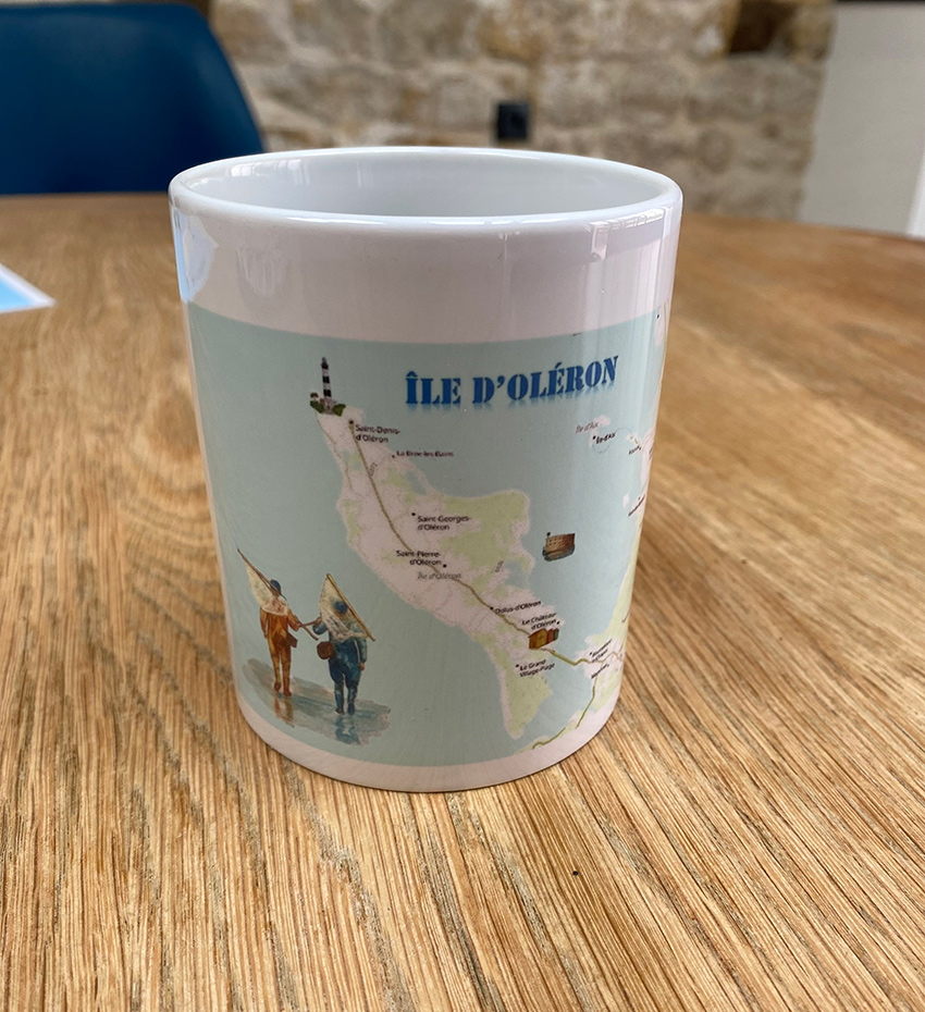 Option - Reproduction peinture personnalisée mug