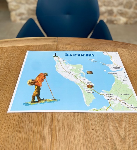 Set de table - Île d’Oléron - Collection 2025